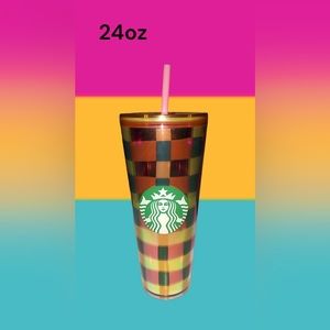 Starbucks Easter 24 oz Tumbler Checkers- A Hoppy Sip